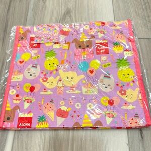 NWT Eden in Love 🩷 “Aloha Party Posse” Mini Crinkle Bag Approx Sz 9.5”x9”x5”